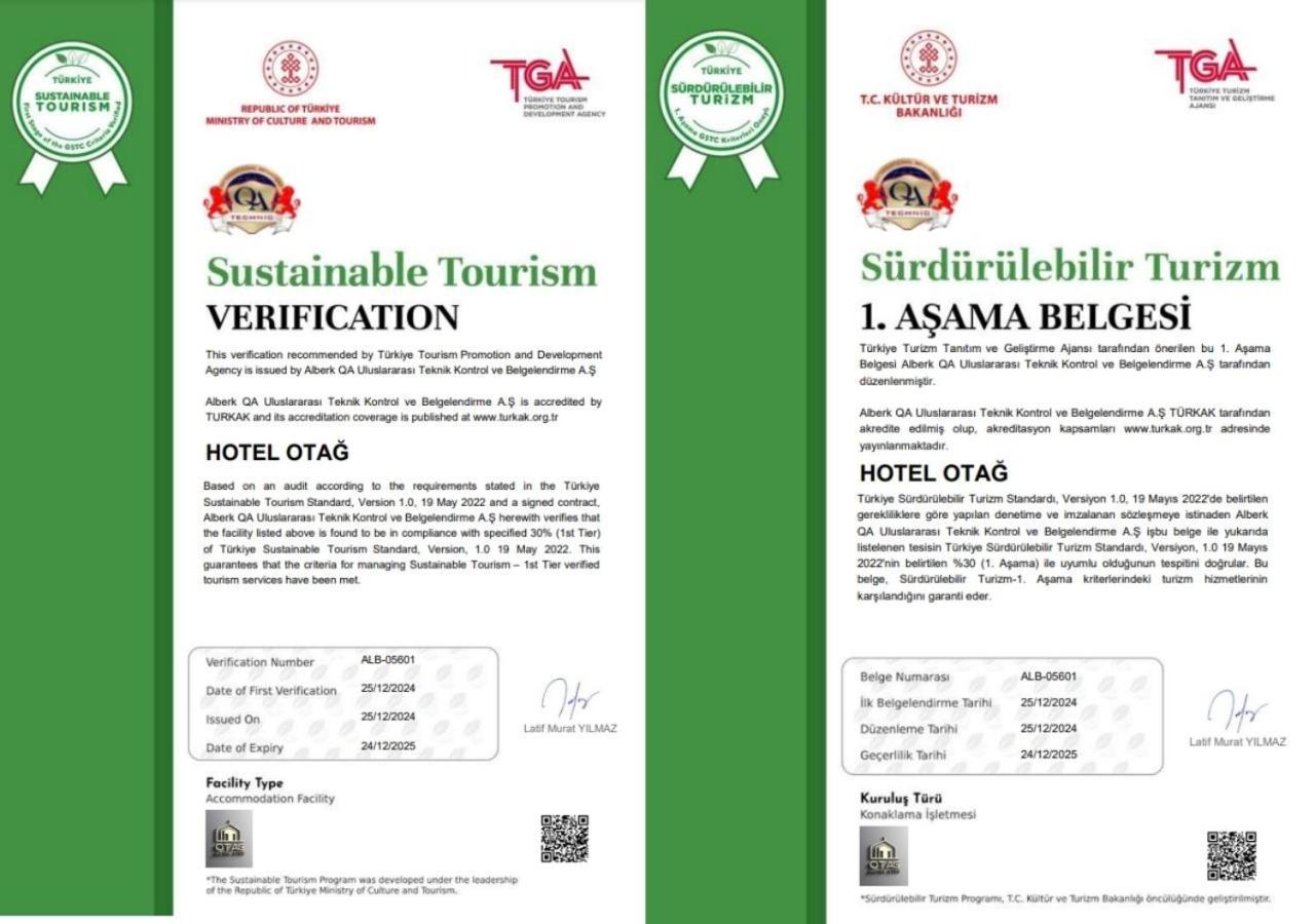 Hotel Otag Istanbulská provincie Exteriér fotografie